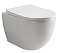 Комплект подвесной безободковый унитаз Ceramica Nova Mia Rimless CN1805 с ультра-тонким сиденьем SoftClose + инсталляция Am.Pm Pro I012704 - 2 изображение