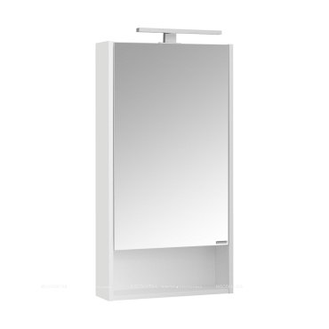 Зеркальный шкаф Aquaton Сканди 45 белый 1A252002SD010 - 3 изображение