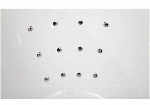Гидромассаж для ванны Aquanet Шиацу 12 форсунок для спины, без помпы - 2 изображение
