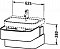Тумба с раковиной Duravit Happy D.2 H2636402222, 65 см - 4 изображение