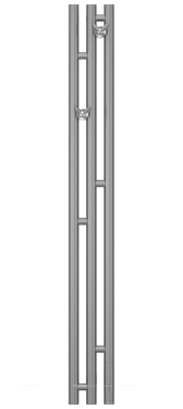 Полотенцесушитель электрический Сунержа Терция 3.0 120х13,8 см 071-5845-1211 сатин - 2 изображение