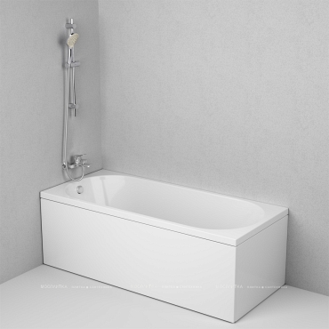 Акриловая ванна 160х70 см Am.Pm X-Joy W94A-160-070W-A1 белая - 6 изображение