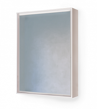 Зеркальный шкаф Raval Frame Fra.03.60/W, 60 см, с подсветкой, белый