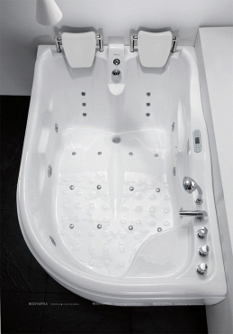 Акриловая ванна Gemy G9083 K L - 3 изображение