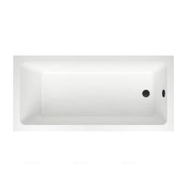 Акриловая ванна 150х80 см Wellsee FreeDom 231101007 глянцевая белая - 2 изображение