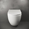 Комплект подвесной безободковый унитаз Ceramica Nova Mia Rimless CN1805 с ультра-тонким сиденьем SoftClose + инсталляция Am.Pm Pro I012704 - 3 изображение