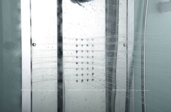 Душевая кабина Timo Comfort T-8800 F Fabric Glass 100x100 см стекло матовое - 4 изображение