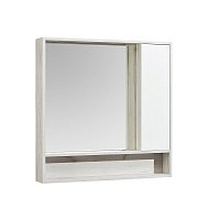 Зеркальный шкаф Aquaton Флай 100 1A237802FAX10 белый/дуб крафт