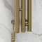 Полотенцесушитель электрический Сунержа Терция 3.0 120х13,8 см 051-5844-1211 состаренная латунь - 3 изображение