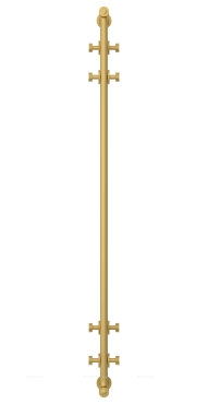 Полотенцесушитель водяной Сунержа Хорда 120х9,8 см 032-0124-1200 матовое золото - 2 изображение