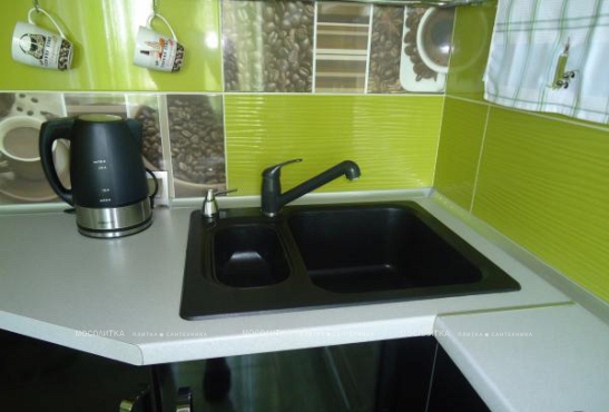 Смеситель Blanco Daras-S 524191 для кухонной мойки, антрацит - 6 изображение