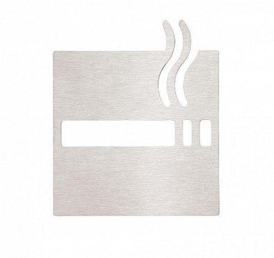 Табличка «Зона для курения» Bemeta Hotel 111022012, хром глянцевый