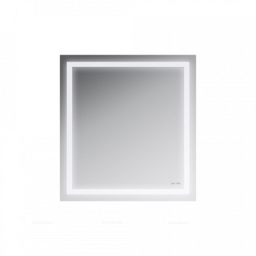 Зеркало Am.Pm Gem 65 с LED-подсветкой M91AMOX0651WG - 2 изображение