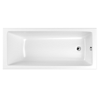 Акриловая ванна 170х75 см Whitecross Wave Slim 0111.170075.100 белая