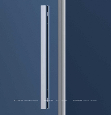 Душевая дверь Vincea Soft 100 см хром, стекло прозрачное, VDS-3SO100CL - 4 изображение
