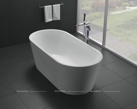 Акриловая ванна BelBagno 170х80 см BB71-1700-W0 без перелива, белый - 2 изображение