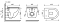 Комплект подвесной безободковый унитаз Ceramica Nova Metropol Rimless с крышкой-сиденьем CN4002 + инсталляция Am.Pm ProC I012707.0138 с клавишей смыва ProC L, чёрная матовая - 11 изображение