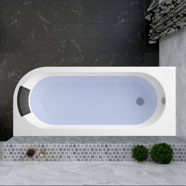 Акриловая ванна Lavinia Boho Art II, 170x72,5 см. левая, 363530A0 - 3 изображение