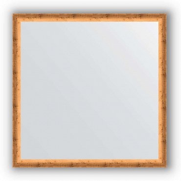 Зеркало в багетной раме Evoform Definite BY 0664 70 x 70 см, красная бронза