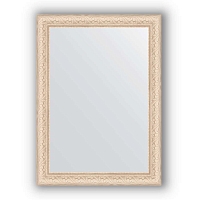 Зеркало в багетной раме Evoform Definite BY 0796 54 x 74 см, беленый дуб