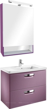 Зеркальный шкаф Roca Gap 60 фиолетовый - 2 изображение