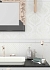 Керамическая плитка Creto Декор Empire White 01 25х60 - 6 изображение