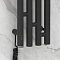 Полотенцесушитель электрический Сунержа Кантата 3.0 150х19,1 см 15-5846-1516 тёмный титан муар - 3 изображение