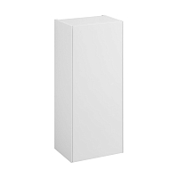 Шкаф навесной Aquaton Асти белый матовый, белый глянец 1A262903AX2B0