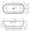 Акриловая ванна Riho Inspire 160 velvet BD10C1500000000 - 4 изображение