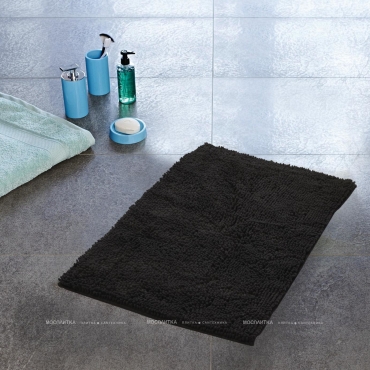 Коврик для ванной комнаты Ridder Soft черный, 7052310 - 2 изображение