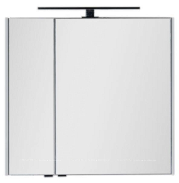 Зеркальный шкаф Aquanet Латина 80 белый - 4 изображение