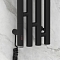 Полотенцесушитель электрический Сунержа Кантата 3.0 120х19,1 см 31-5846-1216 матовый черный - 3 изображение