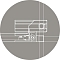 Душевой уголок Cezares SLIDER-R-2-90/100-GRIGIO-NERO стекло графит, профиль черный матовый - 4 изображение
