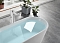 Смеситель для ванны с душем Abber Zeitlos AF8915W матовый белый / хром глянец - 2 изображение