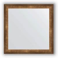 Зеркало в багетной раме Evoform Definite BY 1030 76 x 76 см, состаренная бронза