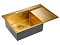 Мойка кухонная Paulmark Elde PM807851-BGL брашированное золото - 2 изображение