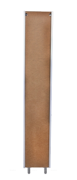 Шкаф-пенал Style Line Каре 30 см СС-00002271 универсальный белый с корзиной - 6 изображение