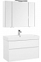 Комплект мебели для ванной Aquanet Бруклин 100 белый