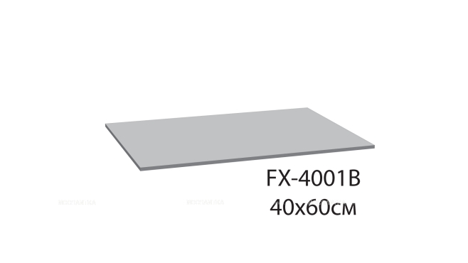 Коврик для ванной Fixsen Soft, розовый, 1-ый 40х60 см, FX-4001B - 2 изображение