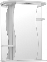 Зеркальный шкаф Style Line Эко Волна Лилия 55/С белый