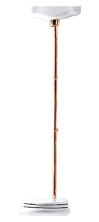 Труба для высокого бачка Kerasan, бронза