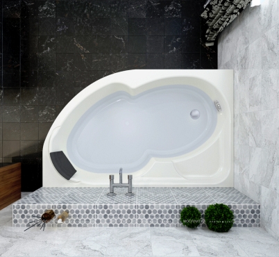 Акриловая ванна Lavinia Boho Grance Hill, 170x105 правая, S4-370317PR - 4 изображение