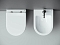 Комплект подвесной безободковый унитаз Ceramica Nova Metropol Rimless с крышкой-сиденьем CN4002 + инсталляция для унитазов Bocchi 8010-1000 - 7 изображение