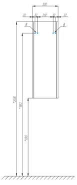 Подвесной шкаф Aquaton Сакура правый, ольха наварра/белый глянец - 2 изображение