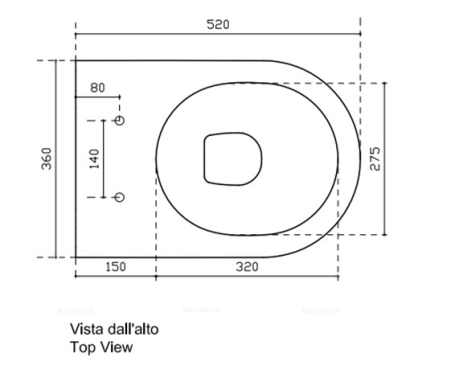 Крышка-сиденье для унитаза Galassia Dream 7329 с микролифтом, белый глянцевый - 5 изображение