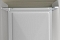 Душевая дверь Vincea Alpha 60, черный, стекло прозрачное VDP-3AL600CLB - 3 изображение