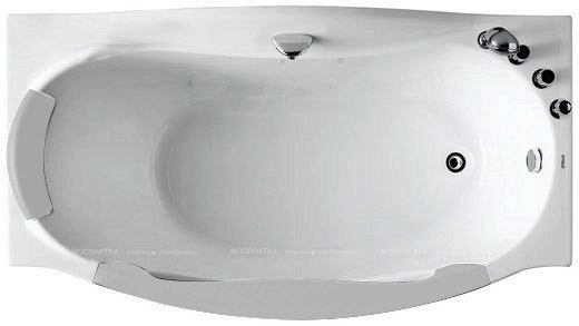 Акриловая ванна Gemy G9072 C R - 3 изображение