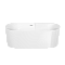 Акриловая ванна 170х80 см Sancos Omega FB16 белая - 2 изображение