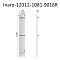 Полотенцесушитель электрический Маргроид Inaro профильный 120х15 см Inaro-12012-1081-9016R матовый белый - 4 изображение