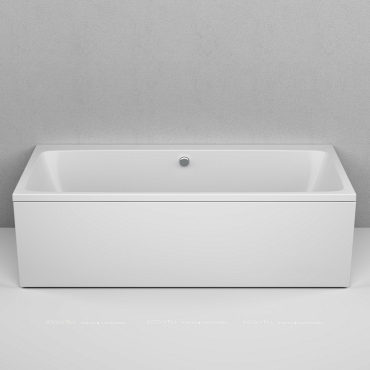 Акриловая ванна 180х80 см Am.Pm Func W84A-180-080W-A белая - 9 изображение